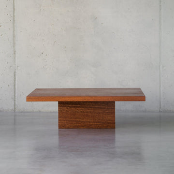 Solid Wood Coffee Table - Redwood